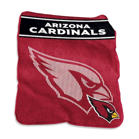 Logo Brands Arizona Cardinals 60x80 Raschel Throw 601-26X